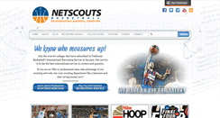 Desktop Screenshot of netscoutsbasketball.com