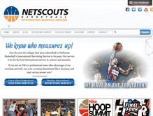 Tablet Screenshot of netscoutsbasketball.com